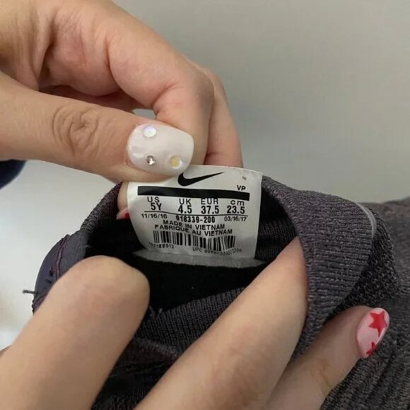 NIKE FLIGHT BONAFIDE YOUTH SIZE 5.0 / womens 6.5 preowned sock shoe - Picture 15 of 16